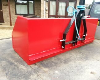will fit any compact tractor with standard 3 point linkage cat 1 Tipping action. If you need CAT 2 Linkage, please message while ordering.