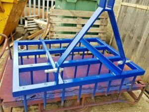 6 Ft. Drag Harrow Spike Tine 3 Point Linkage Hitch Aerator Equstrian For Farm Field Paddock Play Ground Tractor Implement CAT 1 / 2