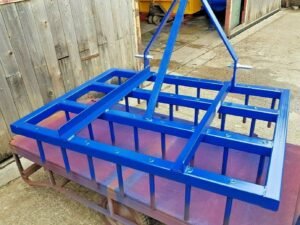 5 Ft. Drag Harrow Spike Tine 3 Point Linkage Hitch Aerator Equstrian For Farm Field Paddock Play Ground Tractor Implement CAT 1 / 2