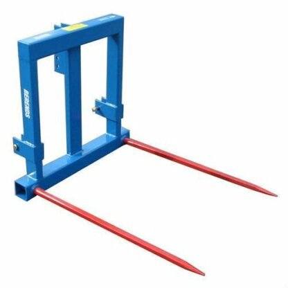 Bale spike 3 Point Linkage Two tines Bale Graber