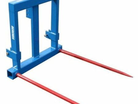 Bale spike 3 Point Linkage Two tines Bale Graber
