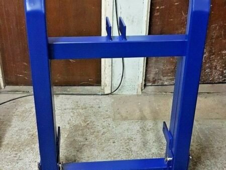 Removable Pallet Forks Fold Up Hook Tractor Attachment Tow Trailer Hitch 3 Point Lifting 1200mm