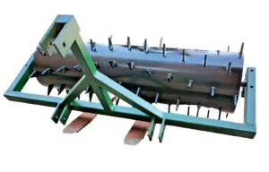 Tractor 3 Point Linkage Spiked Roller Aerator Pecker Farm Turf Seed Germination