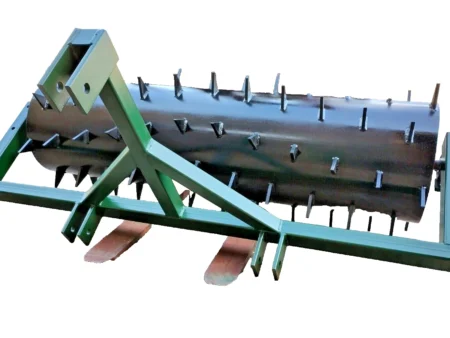 Tractor 3 Point Linkage Spiked Roller Aerator Pecker Farm Turf Seed Germination