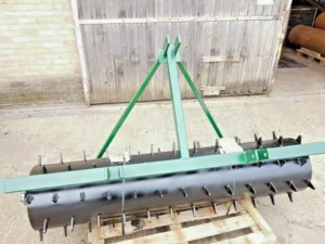 Tractor 3 Point Linkage Full Framed Spiked Roller Aerator Farm Turf Seed Germination