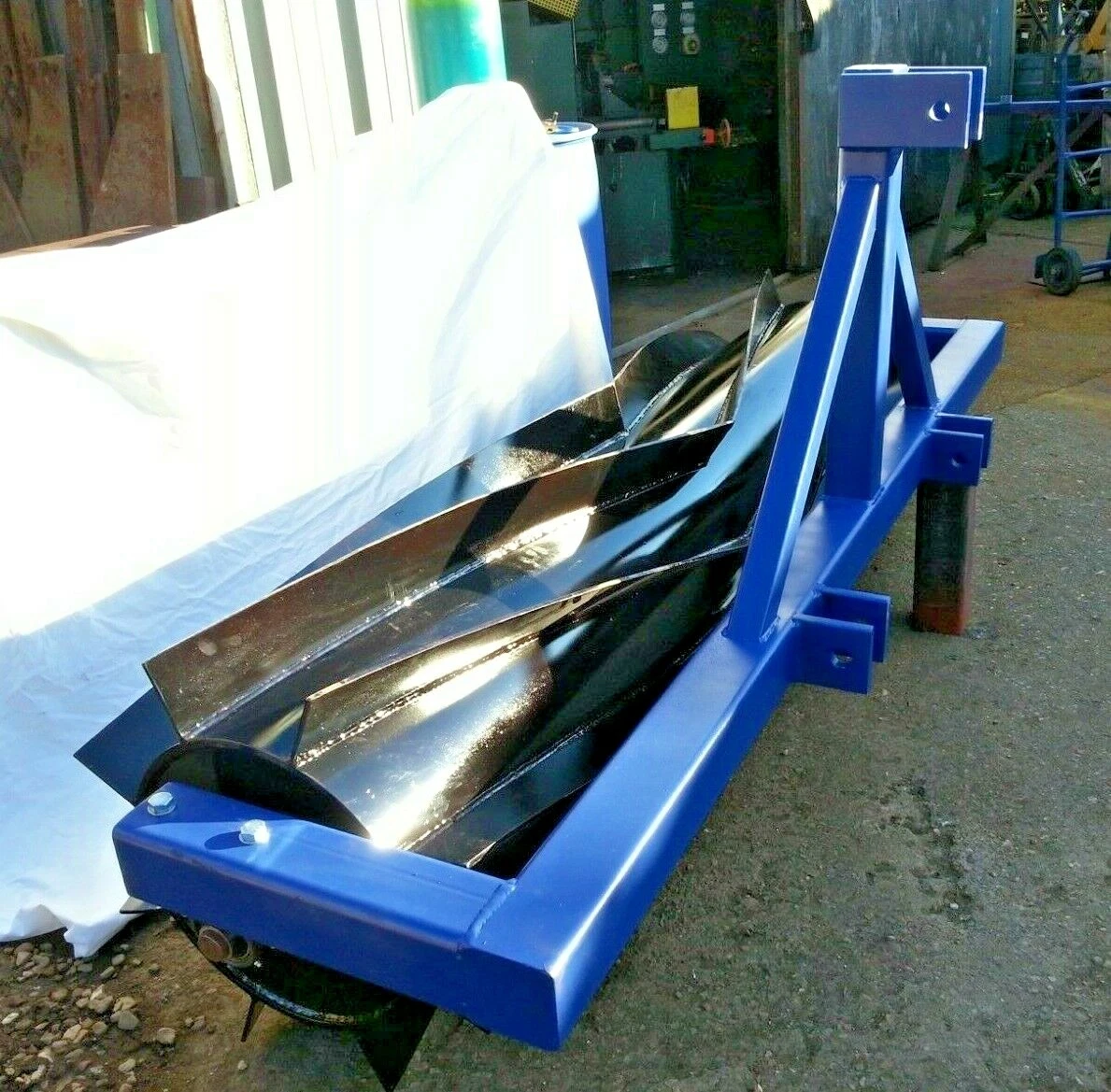 Crimper Cambridge Packer Roller 3 Point Link Farm Field Agri Organic Crop